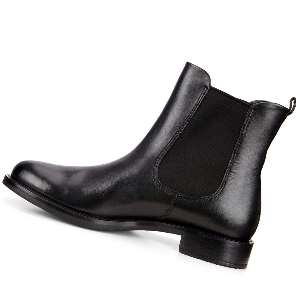 Women's Ecco Sartorelle 25 Chelsea Boots Black | Canada 22JPQ